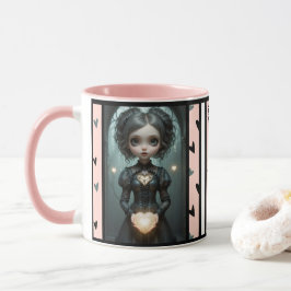 Taza ME ENCANTA TU regalo de pulsera para el corazón
