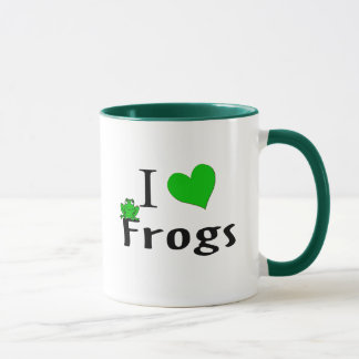 Taza Me encantan las ranas