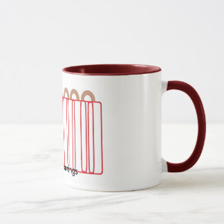 Taza Me encantan los anillos de cebolla