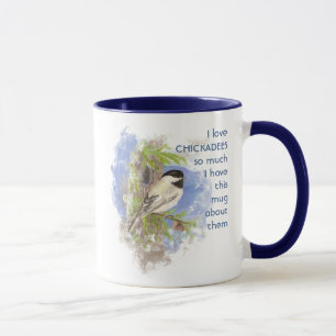 Taza Me encantan los CHICKADES tanto que me divierto ci
