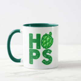 Taza Me Encantan Los Hops En La Cerveza Artesanal