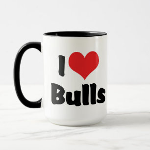Taza Me encantan los toros Heart