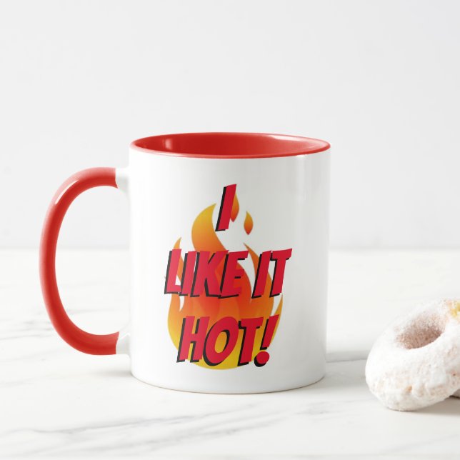 Taza "¡Me Gusta Caliente!" (Con donut)
