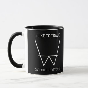 Taza Me gusta comerciar con doble trasfondo - Cotizació