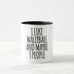 Taza Me Gusta El Balonmano Y Quizá 3 Personas