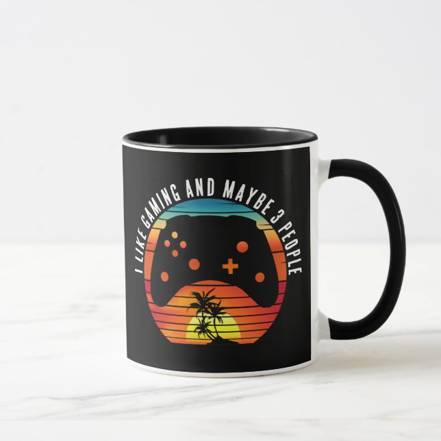 TAZA ME GUSTA JUGAR Y QUIZÁS 3 PERSONAS (Derecha)
