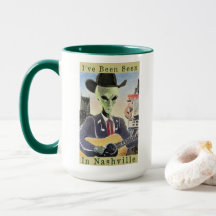 Me han visto en Nashville Mug