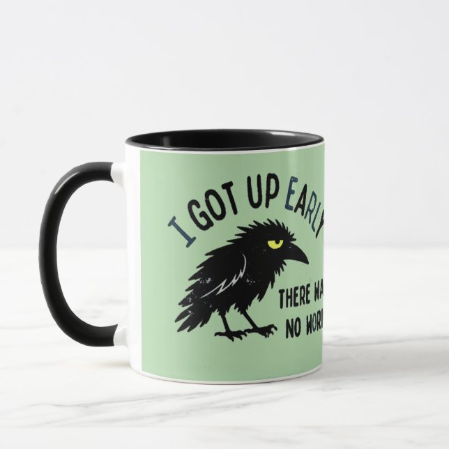 TAZA ME LEVANTÉ TEMPRANO (Izquierda)
