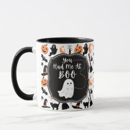 Taza Me Tenías En Boo Halloween Mug