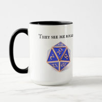 Me Ven Rollin' Dice DnD Mug