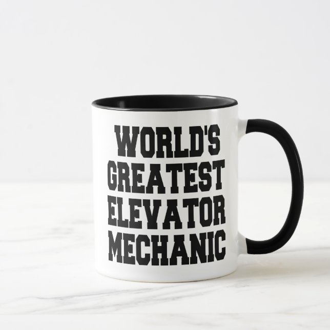 Taza Mecánico de ascensores más grandes del mundo (Derecha)