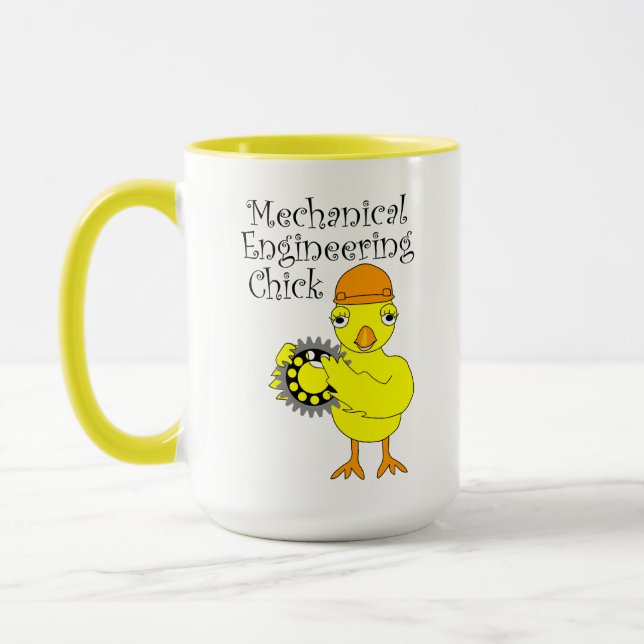 Taza Mechanic Engineering Chick Gear (Izquierda)