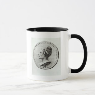 Taza Medalla que representa a Sophie Germain