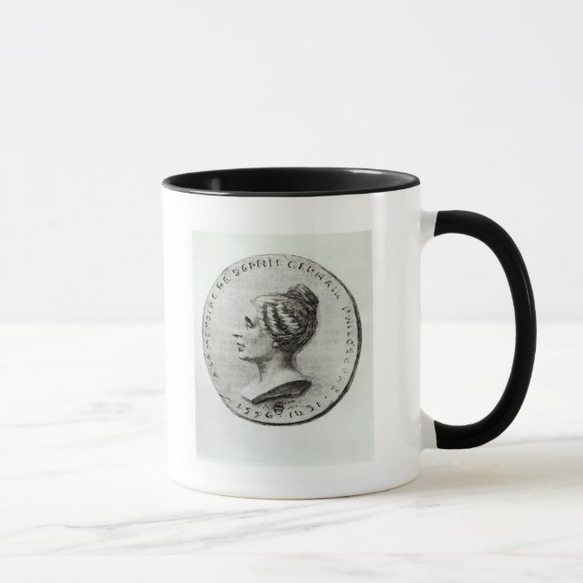 Taza Medalla que representa a Sophie Germain (Derecha)