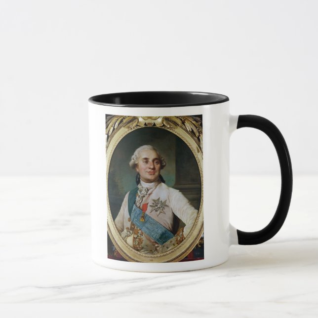 Taza Medallón del retrato de Louis XVI 1775 (Derecha)