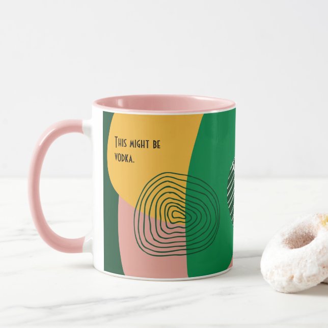 Taza Media Century Modern No 1 Mug (Con donut)