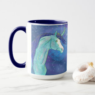 Taza Medianoche Verde azulada
