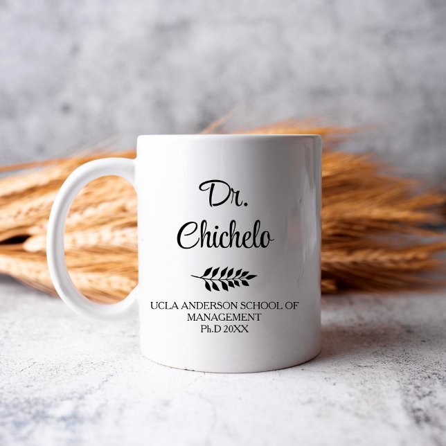 Taza Médica de Doctorado de Graduado de Doctorado en Do (Subido por el creador)