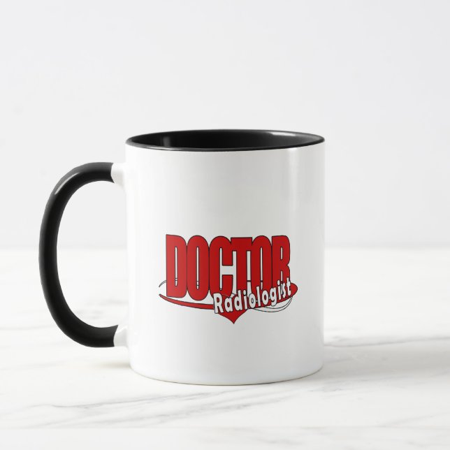TAZA MÉDICA DE LOGO RADIOLOGISTA (Izquierda)
