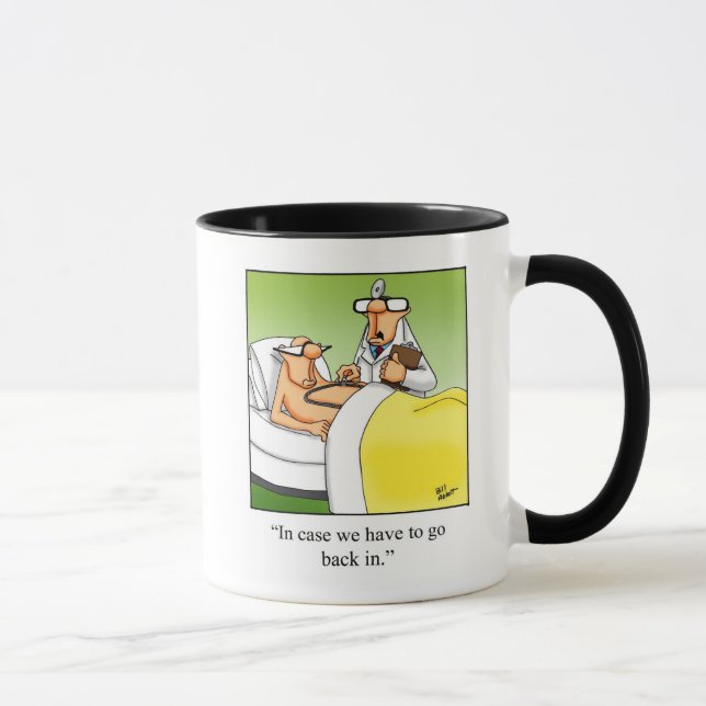 Taza Médica gracioso/ Humor médico Mug (Derecha)