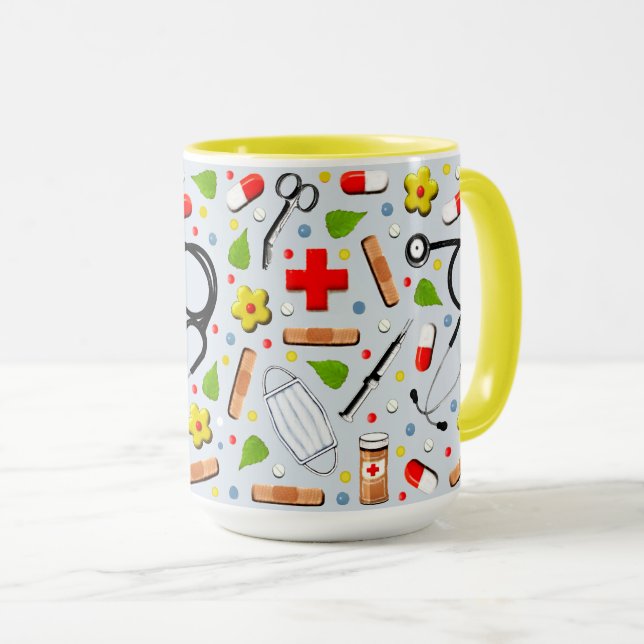 Taza Médica médico (Anverso derecho)