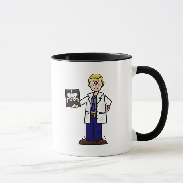 Taza Médica Ortopédica masculina con pulsera de rayos X (Derecha)