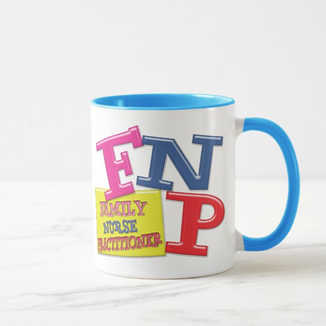 TAZA MÉDICO CAPRICHOSO DE LA ENFERMERA DE LA FAMILIA DE (Derecha)