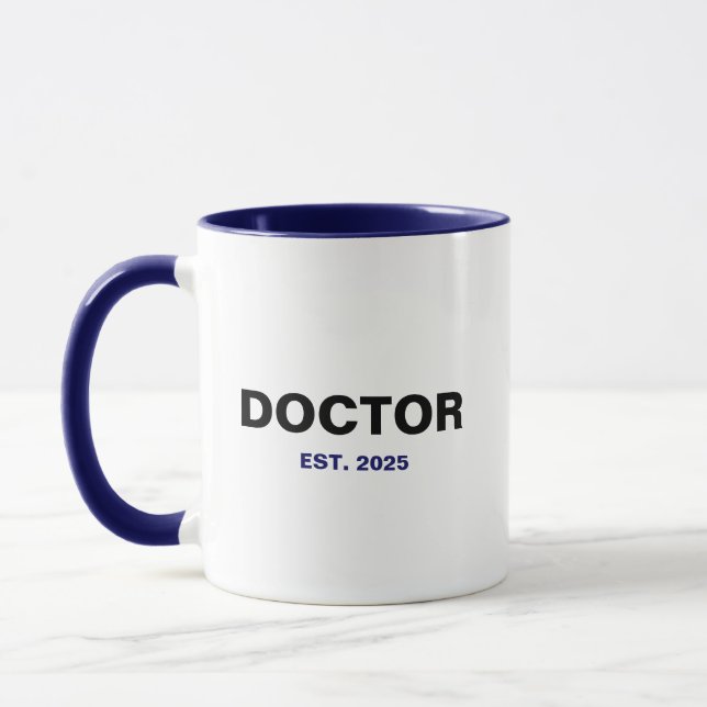 Taza MÉDICO Est. Año (Izquierda)