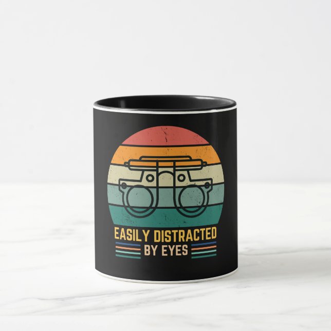 Taza Médico oftalmológico divertida (Centro)