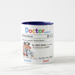 Taza Médico Peor Divertido Sarcástico