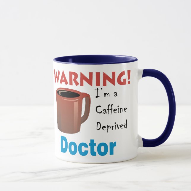 Taza Médico privado cafeína (Derecha)