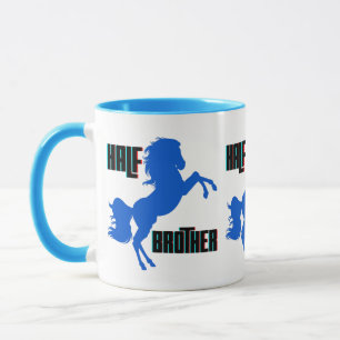 Taza Medio hermano de cría de caballos