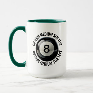 Taza Medio Texto VERDE CAZADOR Combo 15oz Personalizado