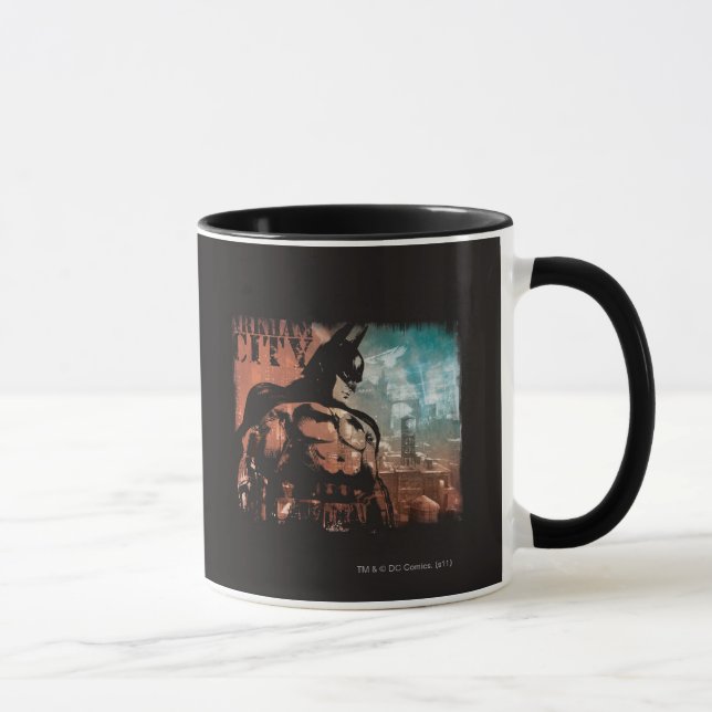 Taza Medios mixtos de Arkham City Batman (Derecha)