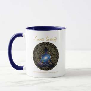 Taza Meditación Serenidad Cósmica – Mandala de la Galax