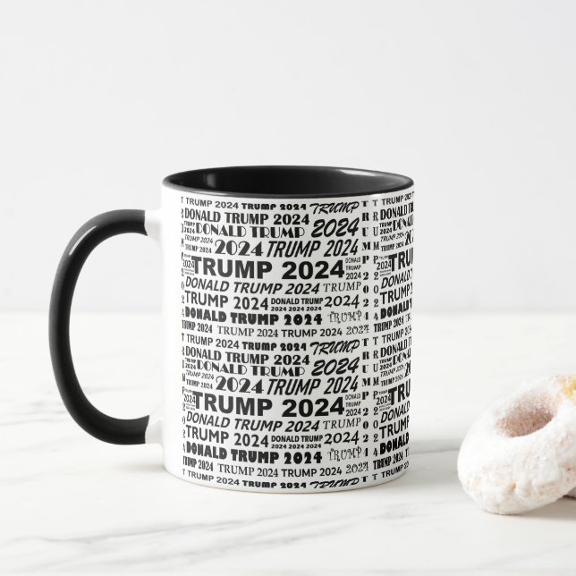 Taza Medley Trump 2024 (Con donut)