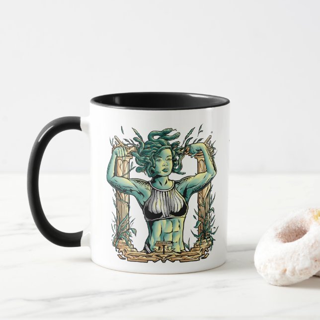 Taza Medusa No sueñes con eso - ¡Tren! (Con donut)
