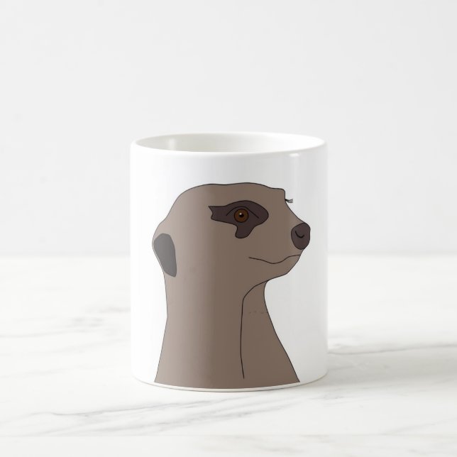 Taza "Meerkat lindo " (Centro)