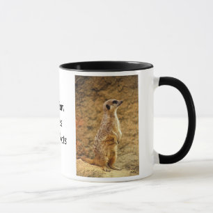 Taza Meerkat Mug personalizado