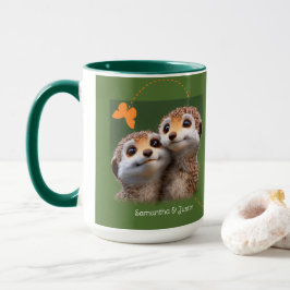 Taza Meerkat se une para siempre y siempre