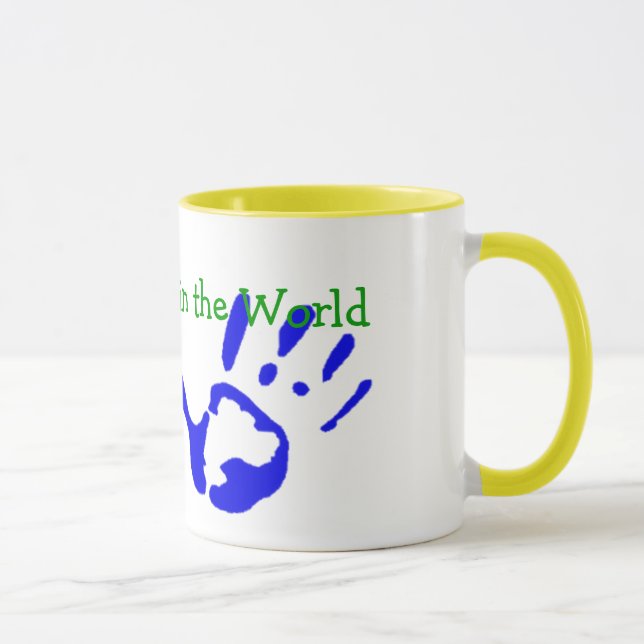 Taza Mejor Abuela con Huellas de Mano (Derecha)