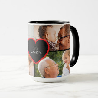 Taza Mejor Abuelo 4 Fotos