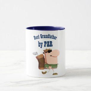 Taza Mejor ABUELO de PAR-Funny Golf Golfer Golfing