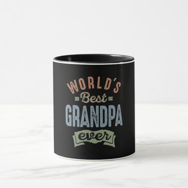 Taza Mejor Abuelo del Mundo (Centro)