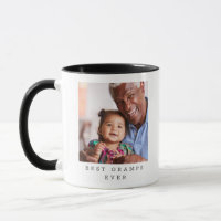 Mejor Abuelo del Mundo 2 Foto Personalizada Abuelo