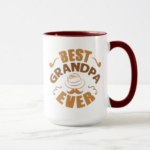 Taza Mejor abuelo - Gorra y Ilustracion de tuberías