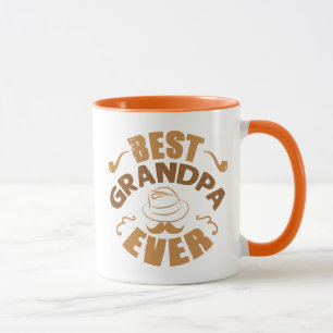 Taza Mejor abuelo - Gorra y Ilustracion de tuberías