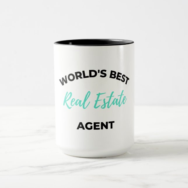 Taza Mejor Agente Inmobiliario del Mundo 2 (Centro)