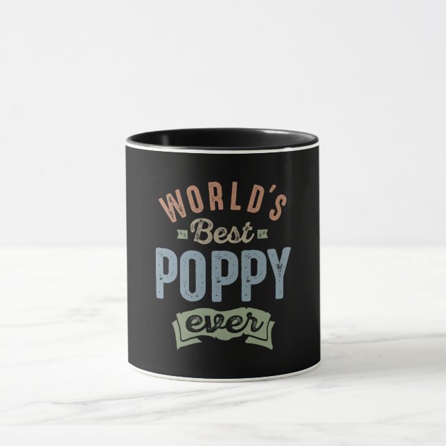 Taza Mejor amapola del mundo (Centro)