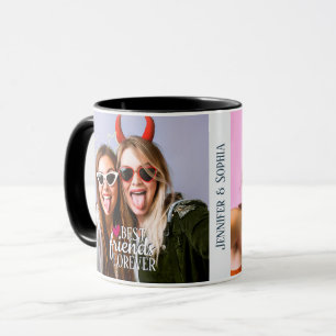 Taza Mejor Amigo para siempre dos plantillas de imágene
